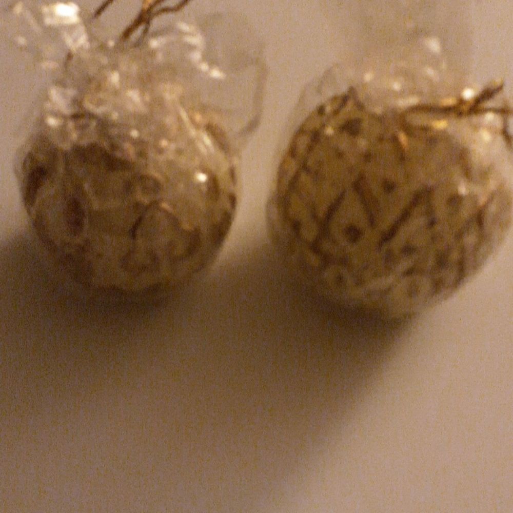 Two Ornament Candles 